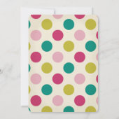 Uitnodiging voor bowling verjaardagsfeest - Meisje (Achterkant)