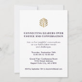 Uitnodiging voor branded networking event (Voorkant)