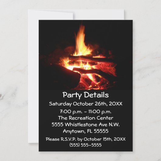 Uitnodiging voor brandweer (Achterkant)