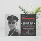 Uitnodiging voor brandweeruitrusting (Staand voorkant)