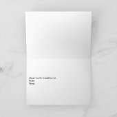 Uitnodiging voor Breakfast Goodies (Binnen)