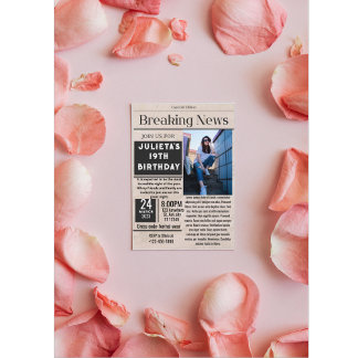 Uitnodiging voor breaking news