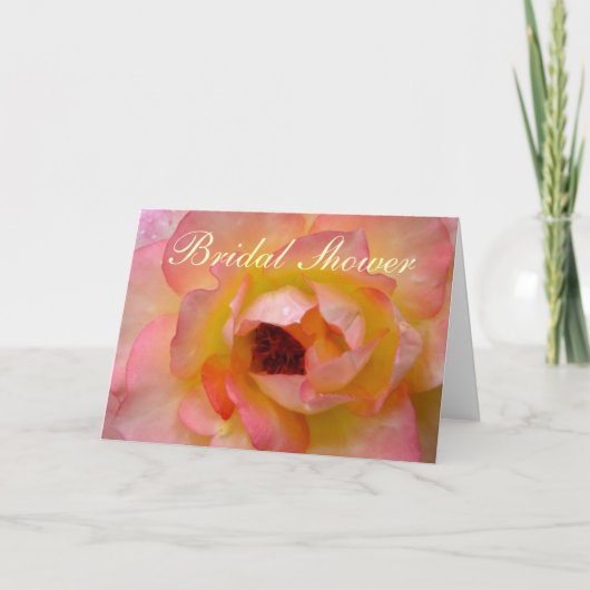Uitnodiging voor bridal-douche (Voorkant)