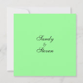 Uitnodiging voor Bright Limoen (Achterkant)