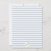 Uitnodiging voor Bright Wreath Shower (Achterkant)