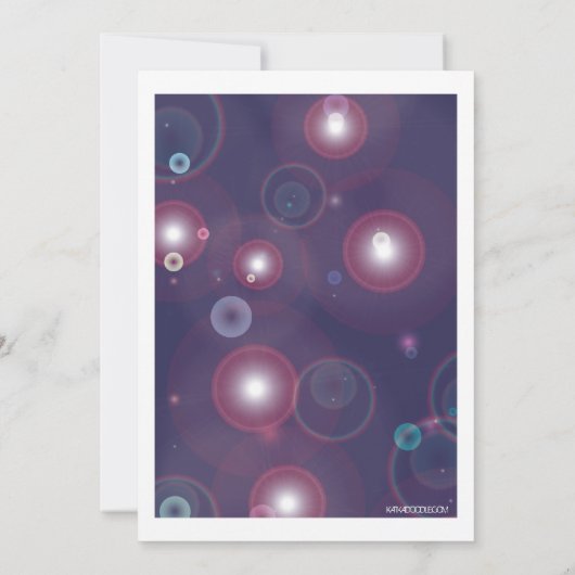 Uitnodiging voor BrightStor-dance (Achterkant)