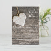 Uitnodiging voor britse douche (Staand voorkant)