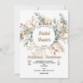 Uitnodiging voor bruidsdouche (Voorkant)