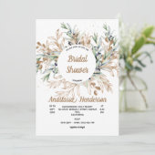 Uitnodiging voor bruidsdouche (Staand voorkant)