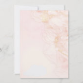 Uitnodiging voor bruidsdouche sneakers en Champagn (Achterkant)