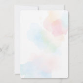 Uitnodiging voor bruidsdouche vers van de markt (Achterkant)