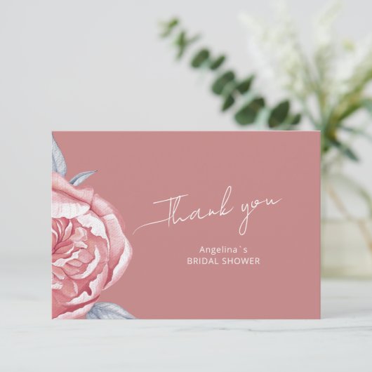 Uitnodiging voor Bruidsfeest (Staand voorkant)