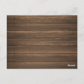 Uitnodiging voor bruidsfeest 'Eerlijk Gezegd Verli (Achterkant)