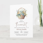 Uitnodiging voor Bruidsfeest 'Niet meer te Koop',  (Voorkant)