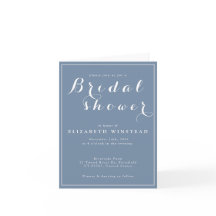 Uitnodiging voor Bruidsfeestje - Elegant & Op Maat