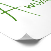 Uitnodiging voor Bruidsmeisjesborrel: 'Ze is van d Poster (Hoek)