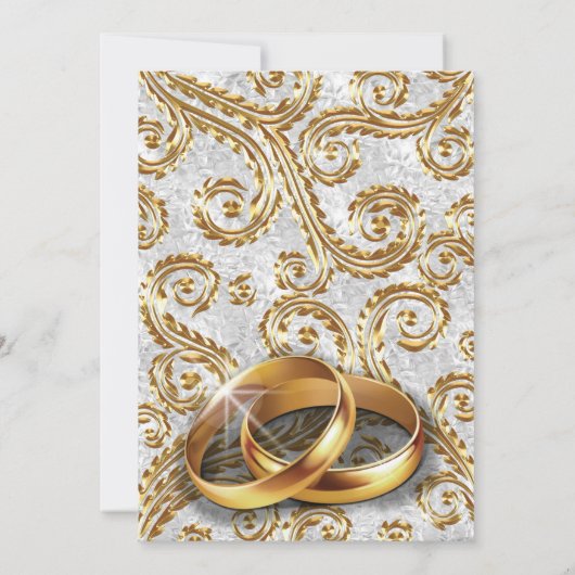 Uitnodiging voor bruiloft (Achterkant)