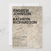 Uitnodiging voor bruiloft (Voorkant)