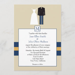 Uitnodiging voor bruiloft