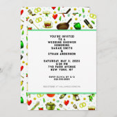 Uitnodiging voor bruiloft (Voorkant / Achterkant)