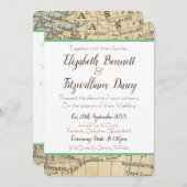 Uitnodiging voor bruiloft (Voorkant / Achterkant)