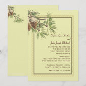 Uitnodiging voor bruiloft (Voorkant / Achterkant)