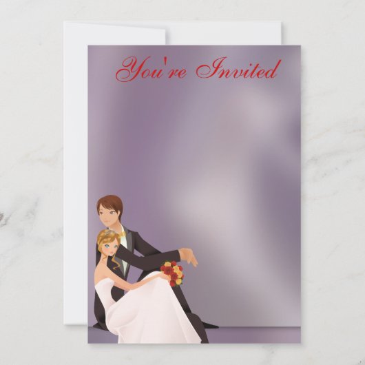 Uitnodiging voor bruiloft (Achterkant)