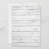 Uitnodiging voor bruiloft - Blauwgroen ritueel (Achterkant)