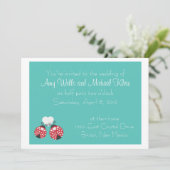 Uitnodiging voor bruiloft - Casual (Staand voorkant)