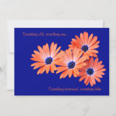  uitnodiging voor bruiloft Daisy (Voorkant)