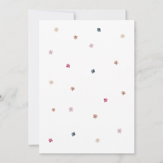 Uitnodiging voor bruiloft met Duitse herder (Achterkant)