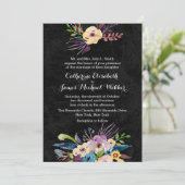 Uitnodiging voor bruiloft ontvangen door ouders va (Staand voorkant)