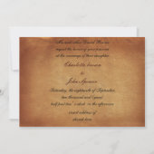  uitnodiging voor bruiloft op bestemming (Achterkant)