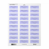 Uitnodiging voor bruiloft Stickers (Full Sheet)