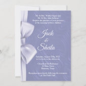 Uitnodiging voor bruiloft van Periwinkle (Achterkant)