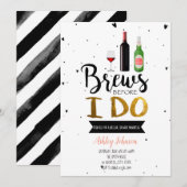 Uitnodiging voor bruiloft voor ik feest geef (Voorkant / Achterkant)