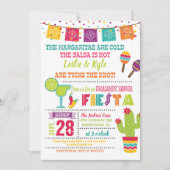 Uitnodiging voor bruiloft - Wit (Voorkant)