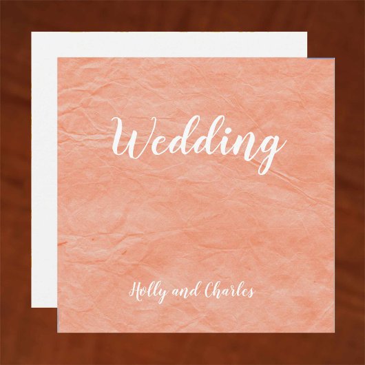 Uitnodiging voor bruiloften. Prachtig Parchment-ef