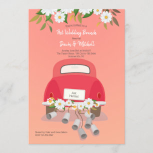 Uitnodiging voor bruiloftsbrunch