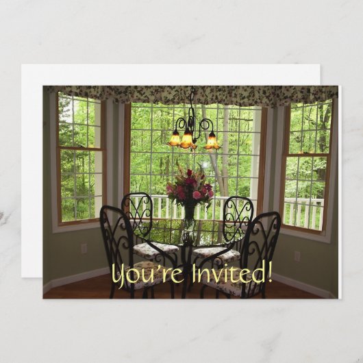 Uitnodiging voor brunch (Voorkant / Achterkant)