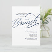 Uitnodiging voor brunch (Staand voorkant)