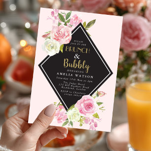 Uitnodiging voor Brunch & Bubble Bridal Shower