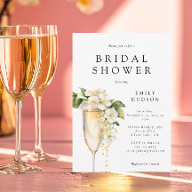 Uitnodiging voor Brunch & Bubble Bridal Shower