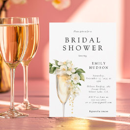 Uitnodiging voor Brunch & Bubble Bridal Shower