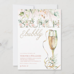 Uitnodiging voor Brunch & Bubble Bridal Shower