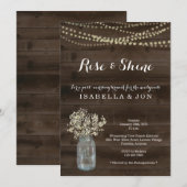 Uitnodiging voor brunch de ochtend na de bruiloft (Voorkant / Achterkant)