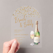 Uitnodiging voor brunch en bruidsacryl (Insitu (Draagbaar))