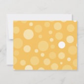 Uitnodiging voor Bubble Umbrella Drink Party (Achterkant)