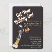 Uitnodiging voor Bubbly Celebration Holiday Party