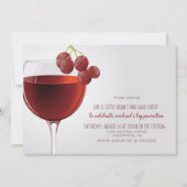 Uitnodiging voor bubleys en Good Cheer Cocktail Pa (Voorkant)